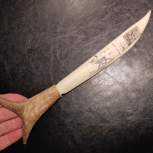 Abridor de sobres vintage hecho a mano/abrecartas con mango de asta de ciervo/cortador de papel/cortador de papel de oficina/decoración de escritorio/abrecartas, regalo de oficina