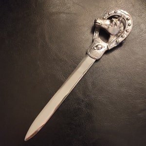 Vintage envelope opener - letter opener - paper cutter - office desk decor - letter opener gift
