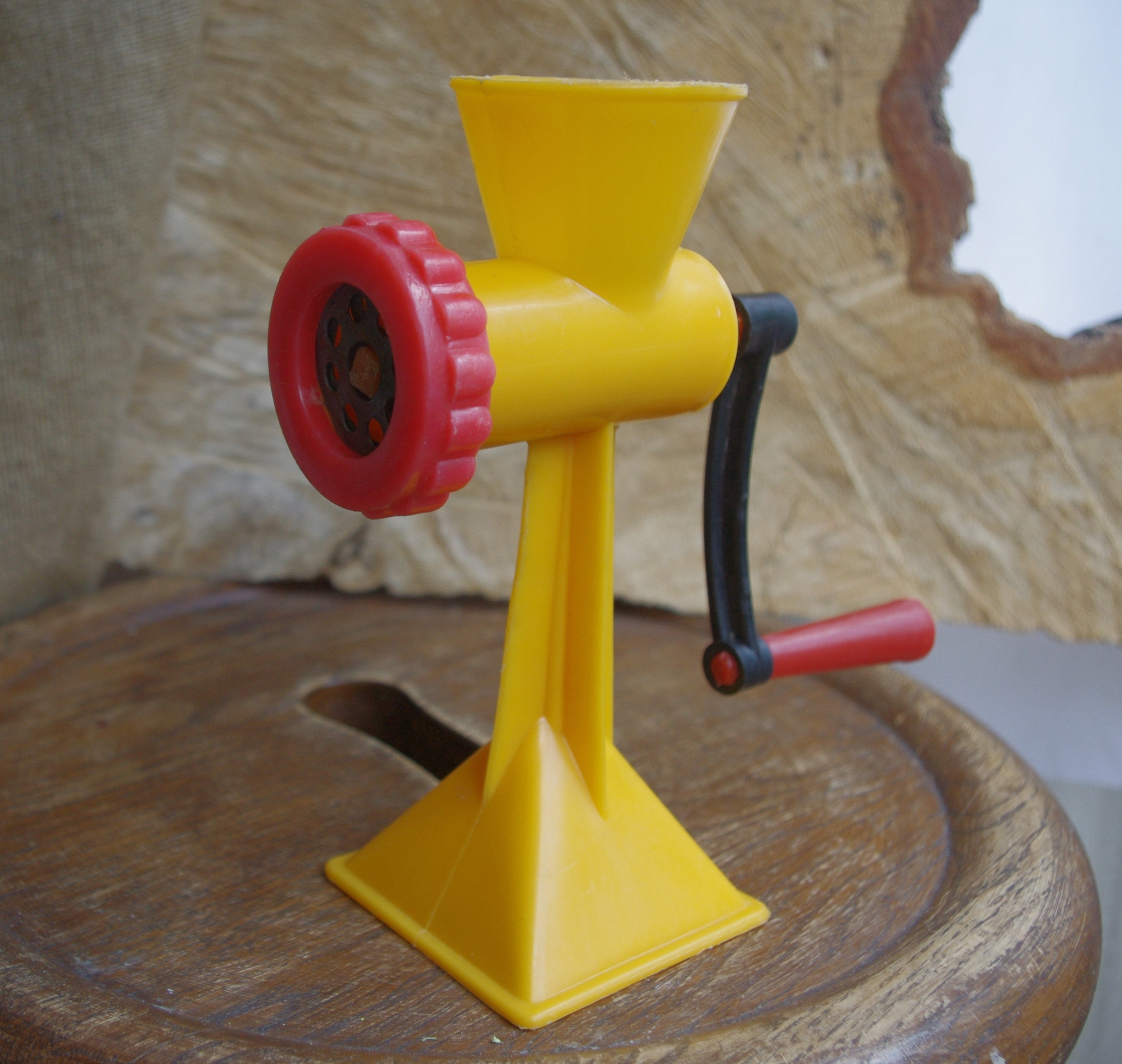 Vintage toy plastic meat grinder children's meat grinder Etsy