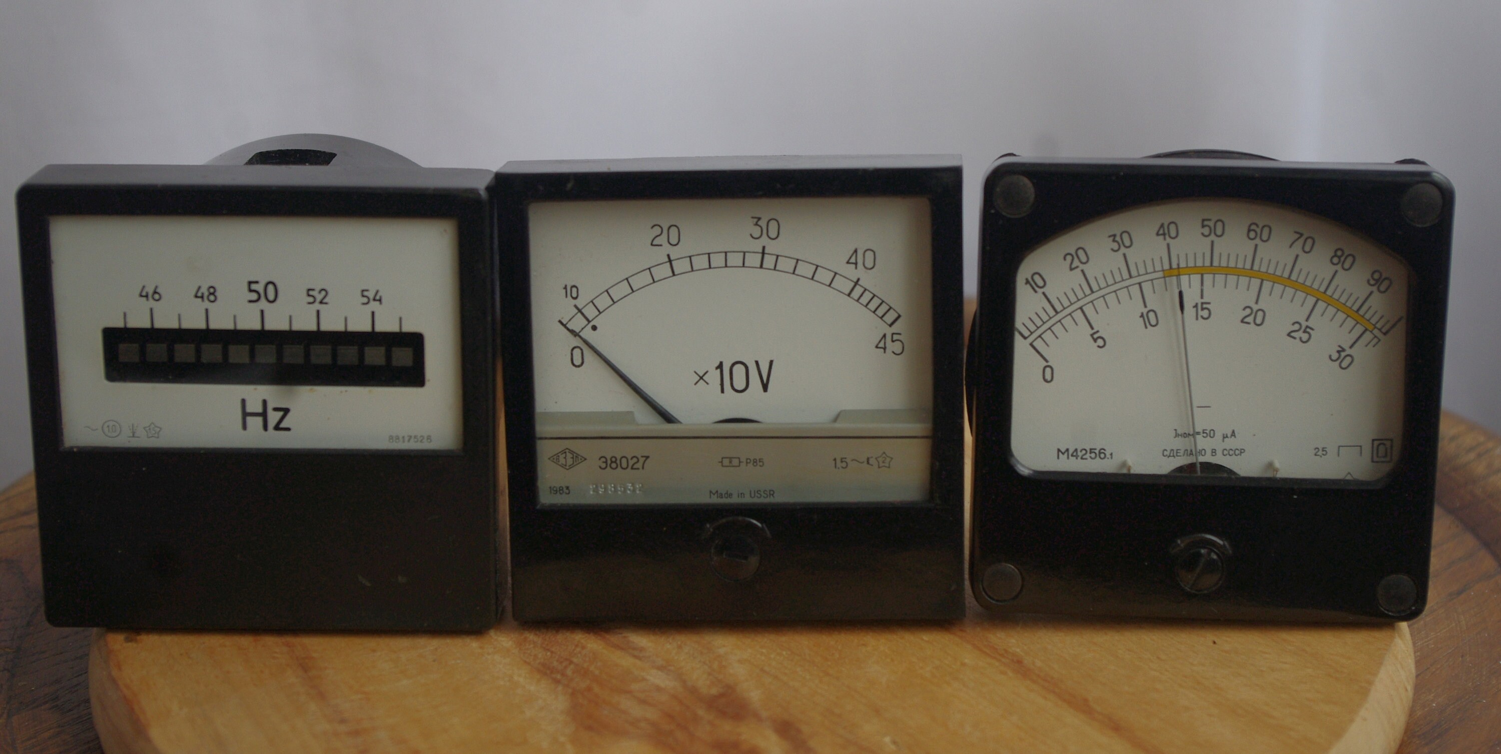 3 pieces. Bakelite electrical indicator. Measuring device Etsy