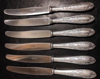 Solingen. Set of 6 antique German knives - Vintage knives from the middle of the last century in good condition.