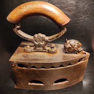 Old charcoal iron - Etsy 日本