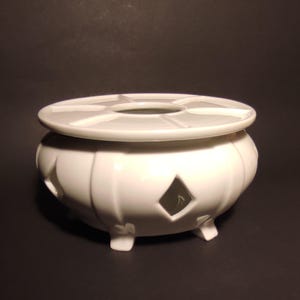 Gerold Porcelain Vintage Warmer/German Porcelain Tabletop Serving Tea Warmer Mid Century/Warmer for Hot Food, for Coffee Pot, for Teapot