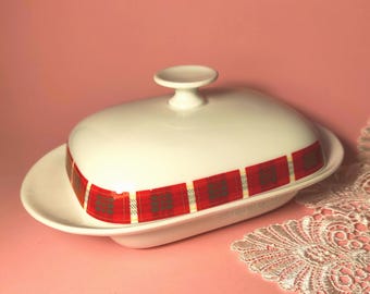 ヴィンテージバターディッシュ - Etsy 日本