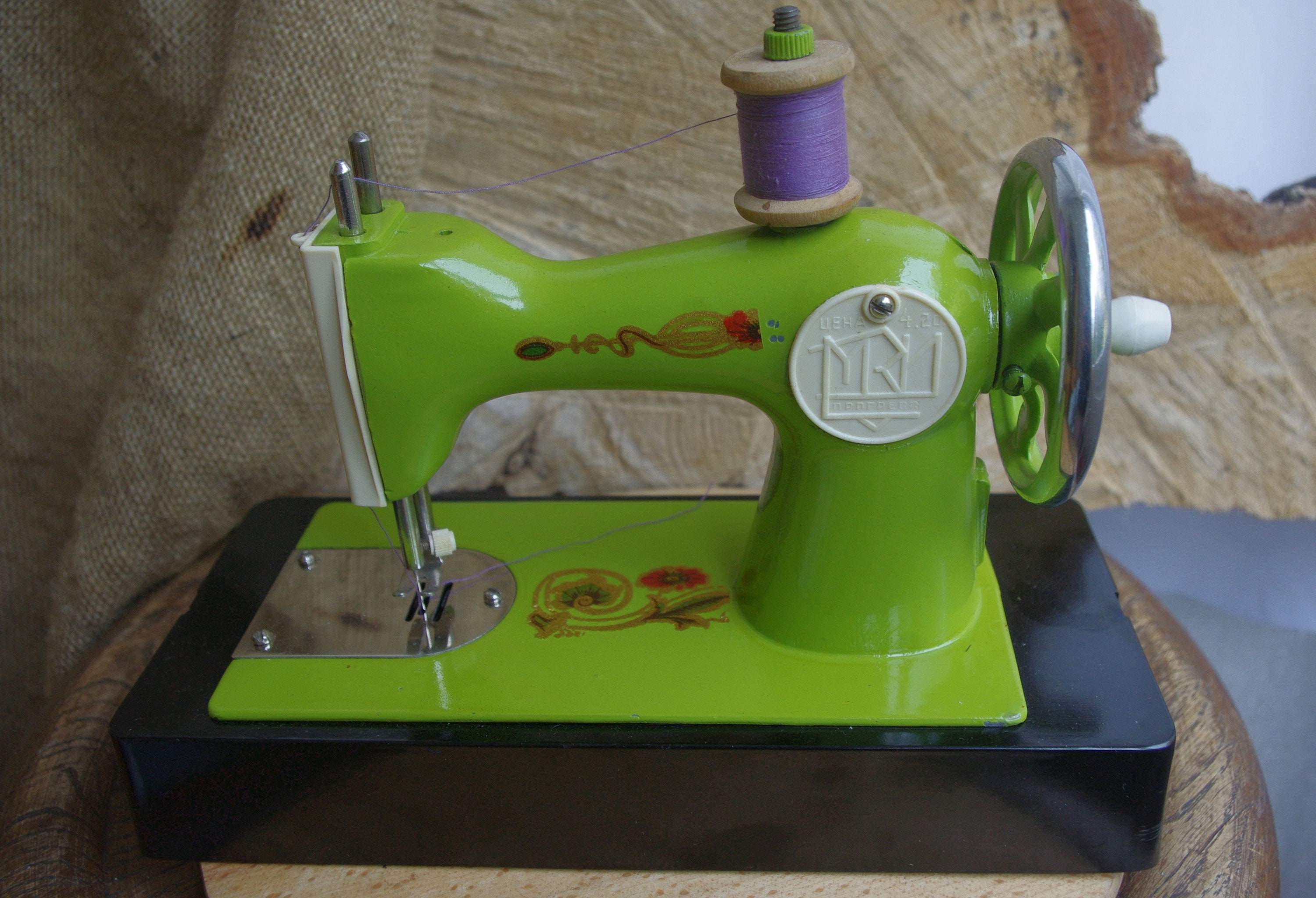 Vintage children's sewing machine old small sewing Etsy