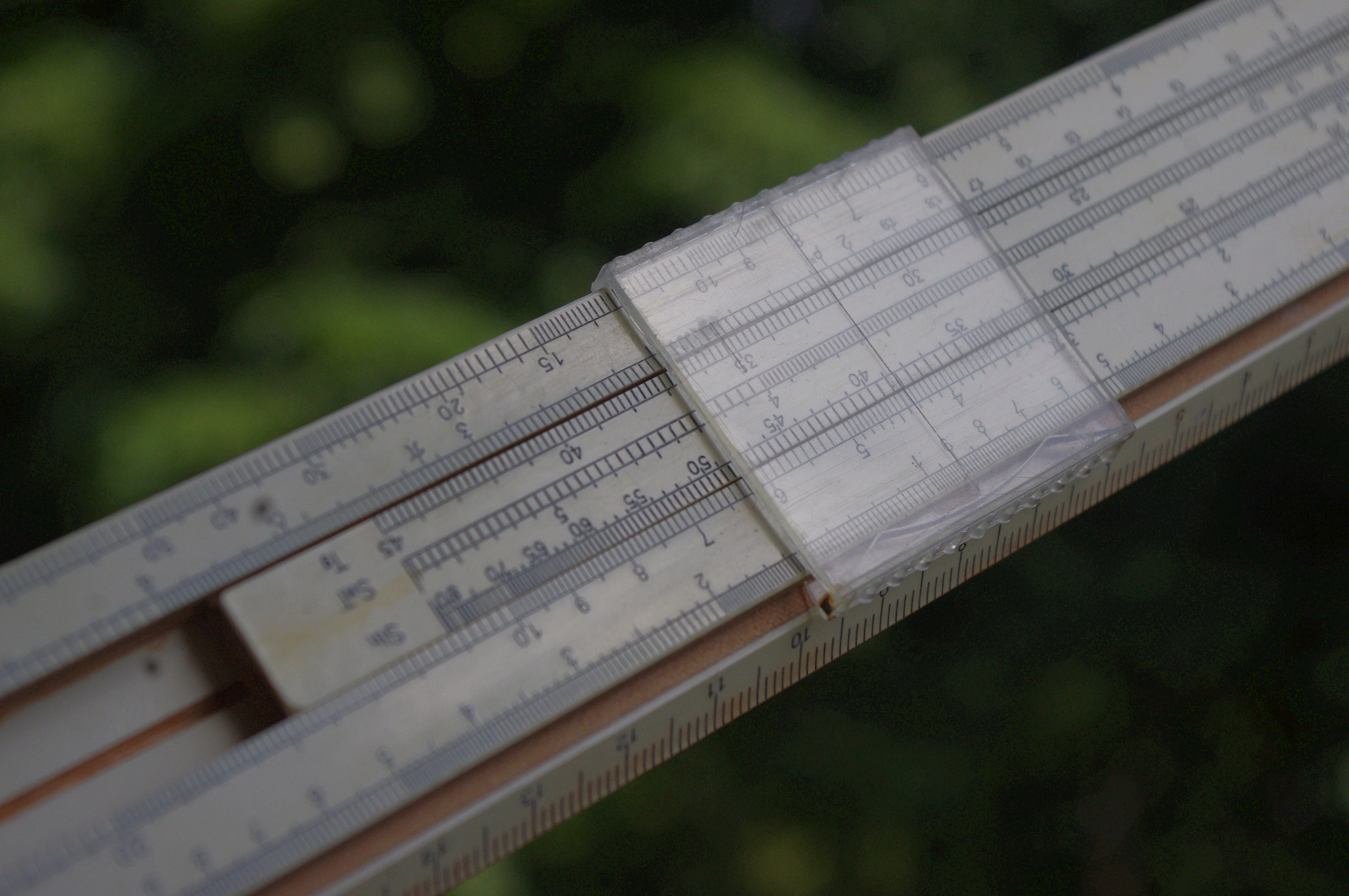 Logarithmic ruler 1970. Counting rule. Slide rule Etsy