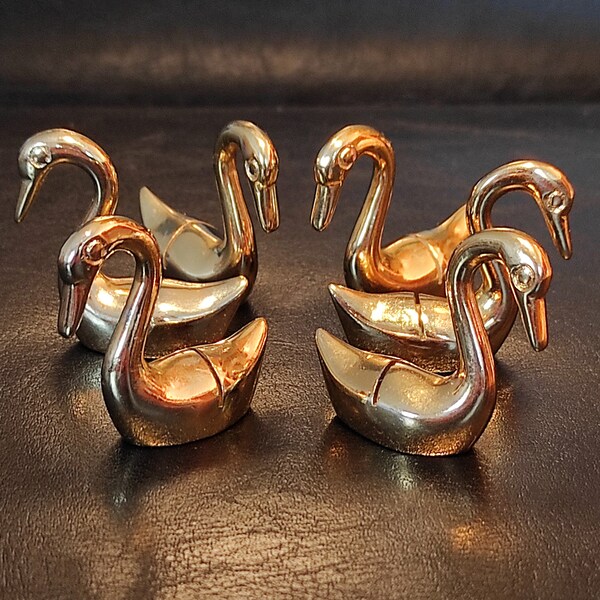 Swan Place Cards Etsy