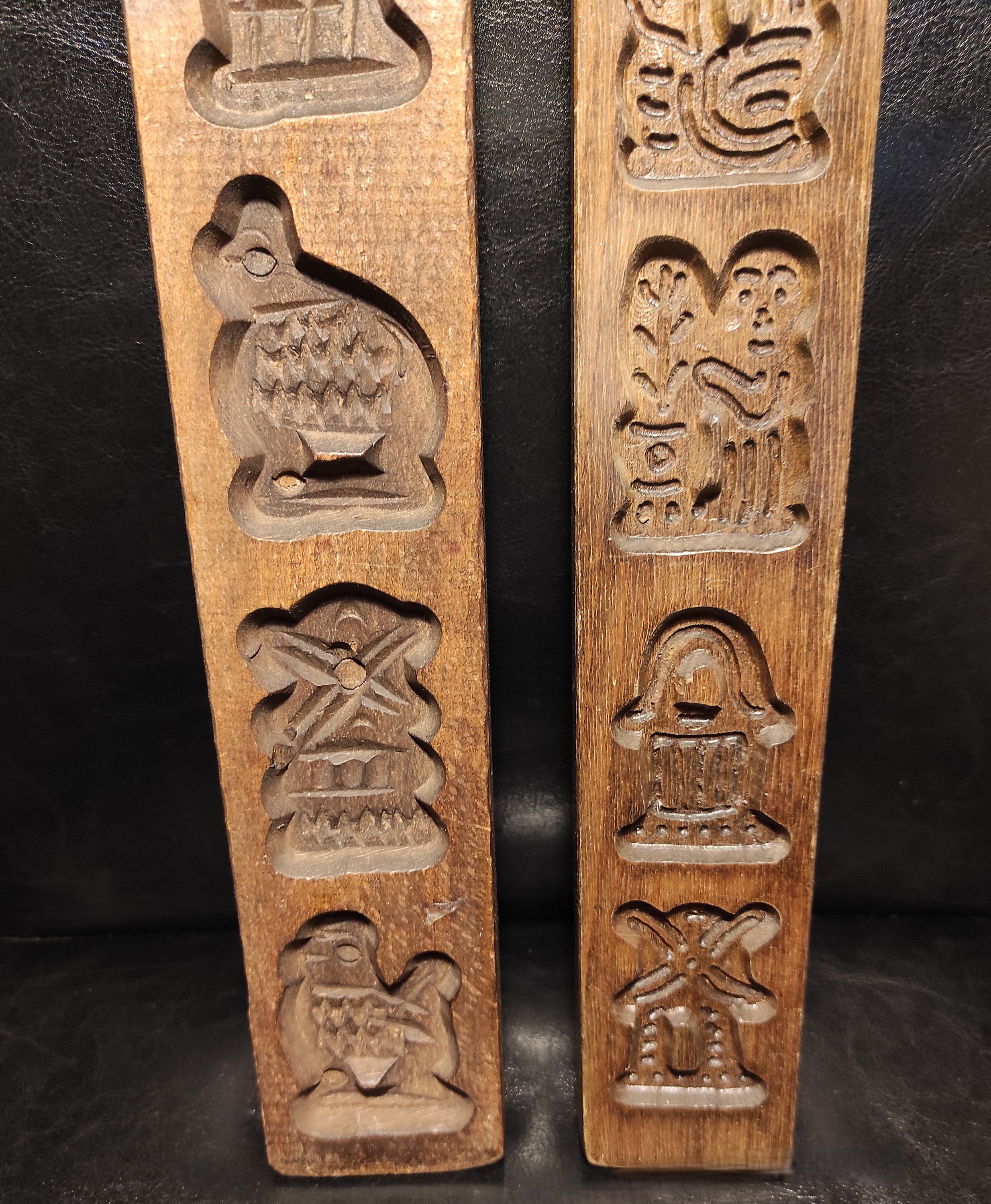 Vintage Wooden Molds Length 40 Cm for Gingerbread or Cookies/wall