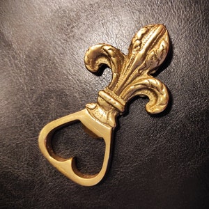 Vintage Small Size Brass Opener - Old Mid-Century Bronze or Brass German Opener