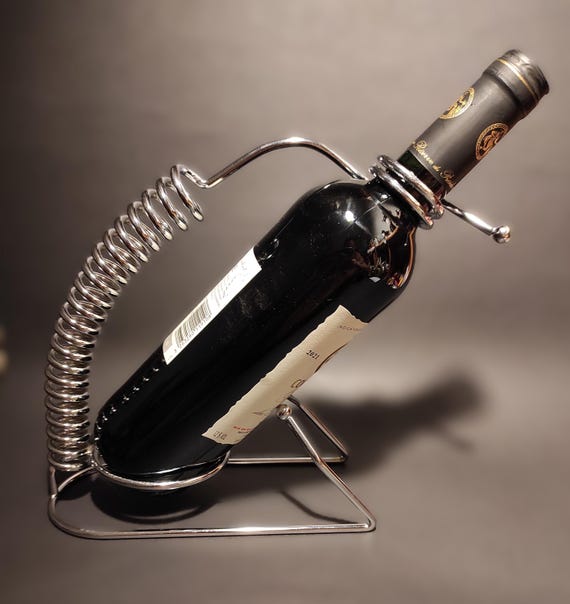 Vintage Wine Bottle Wire Steel Wine Bottle Holder Wine Storage