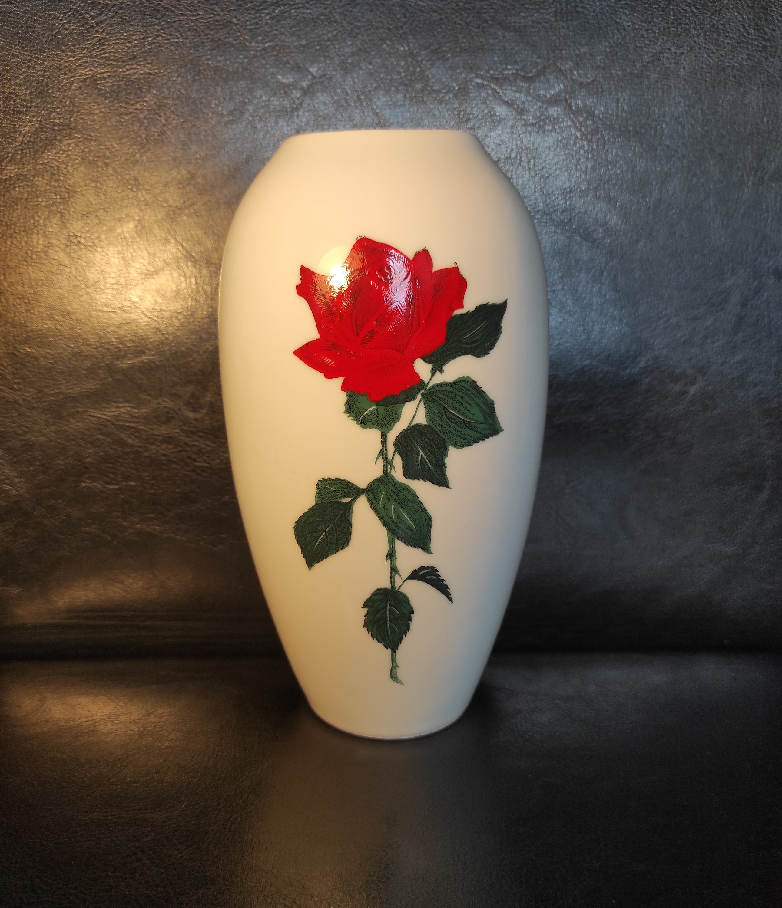 Vintage Porcelain German Flower Vase - Creidlitz Bavaria Mid
