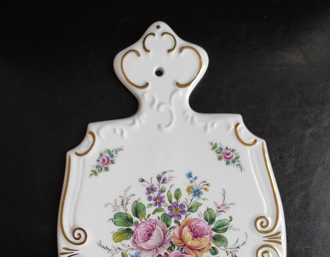 Vintage Ceramic Cutting Board German Porcelain Breakfast Etsy
