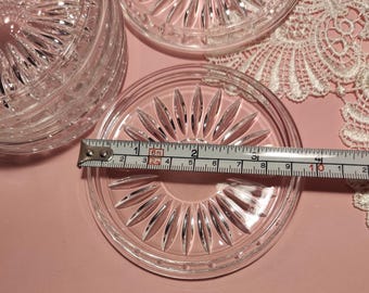 Hofbauer鉛クリスタルコースター6枚セット【ドイツ製アンティーク】美品 Hofbauer鉛クリスタルコースター6枚セット【ドイツ製アンティーク】美