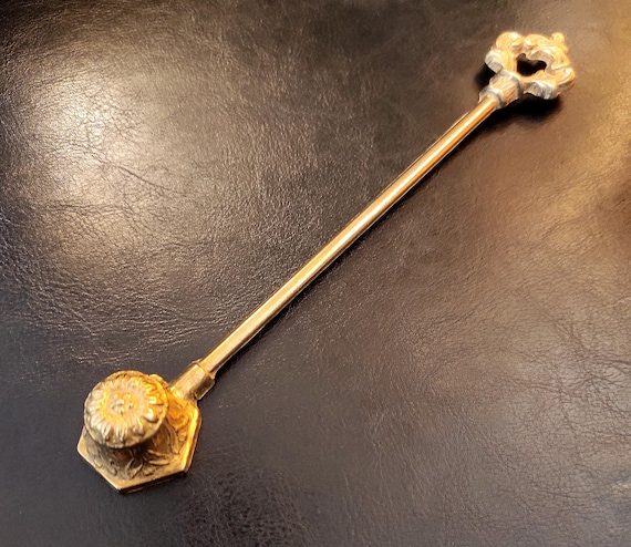 Vintage-Kerzenlöscher aus Messing / Antiker Kerzenlöscher / Kerzenzubehör