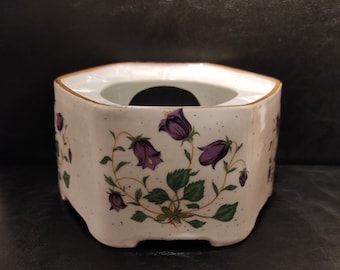 Vintage deutscher Teekannenwärmer aus Porzellan für den gedeckten Tisch – Stövchen für einen Wasserkocher oder zum Aufwärmen heißer Gerichte