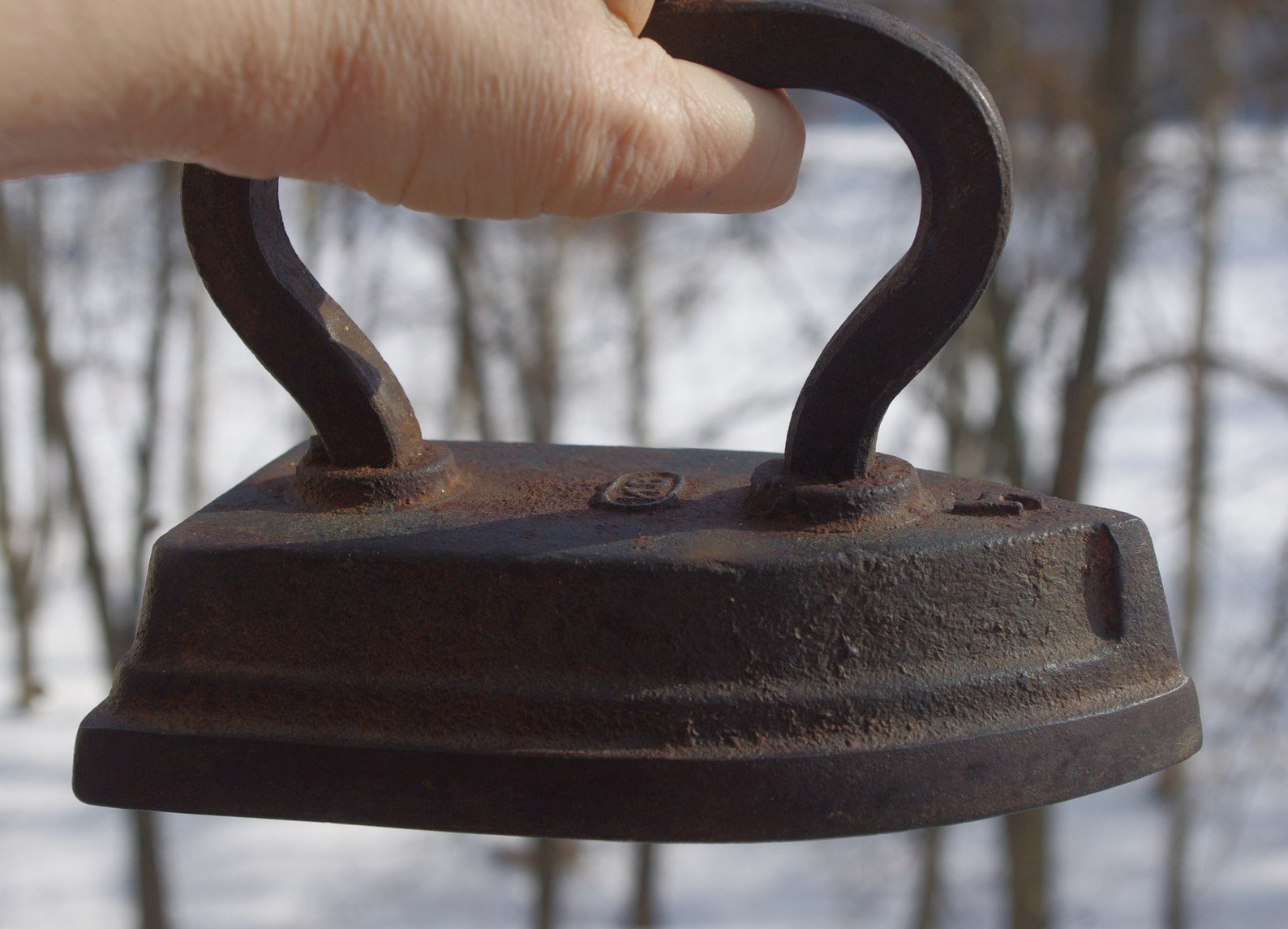Vintage Soviet sad iron. Old sad iron smoothing iron Etsy