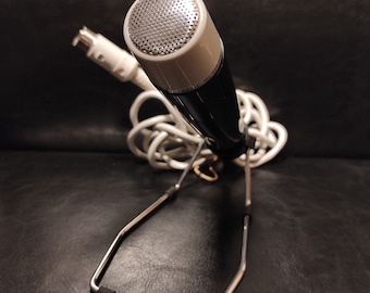 Vintage Grundig GDM 312 Dynamic Microphone for your collection, display or for your creative projects - mid-century microphone