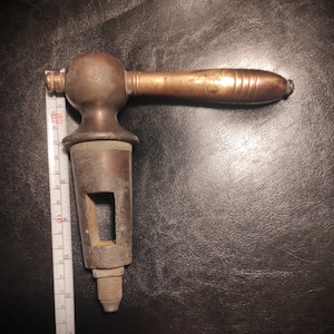 Huge, Large 1kg 203gr Antique Bronze or Brass Wine, Beer Barrel Tap/Bronze Barrel Faucet/Bar, Restaurant, Wine Shop Display, Farmhouse Decor