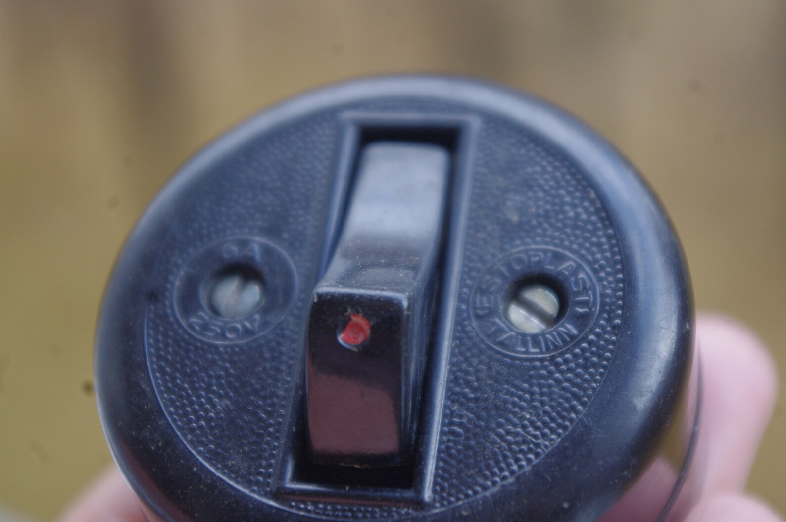 Old electrical bakelite switch from the USSR 60s Etsy