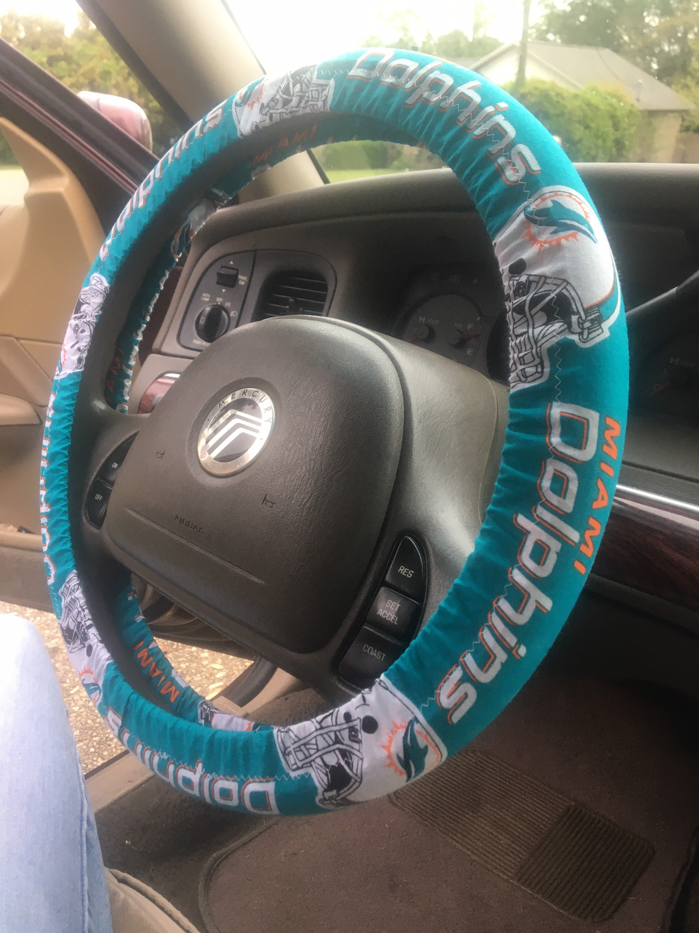 MIAMI DOLPHINS Steering Wheel Cover
