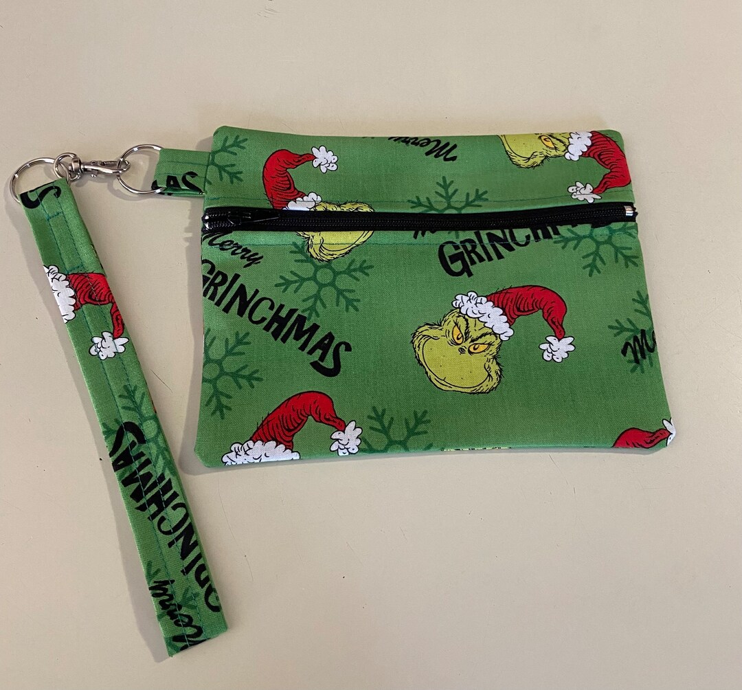 The GRINCH Purse Pouch / Vape Pouch / Available With or Without