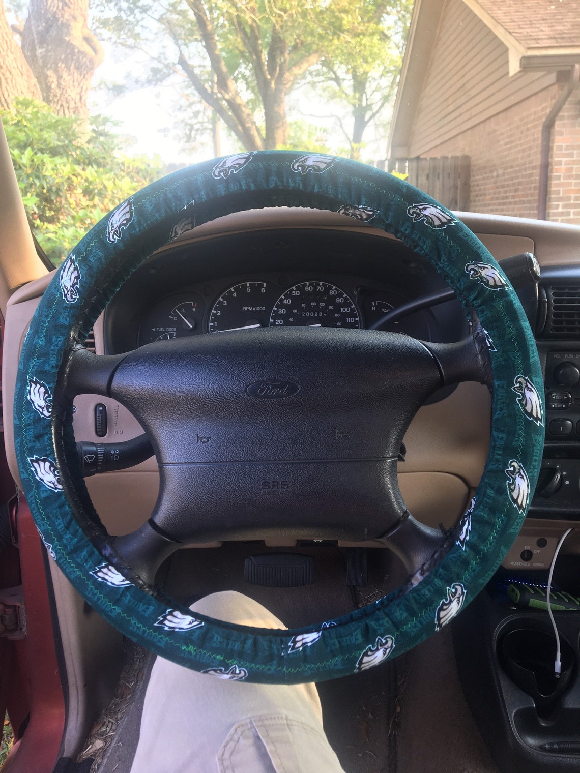 EAGLES Steering Wheel Cover / Philadelphia Eagles Football / Etsy