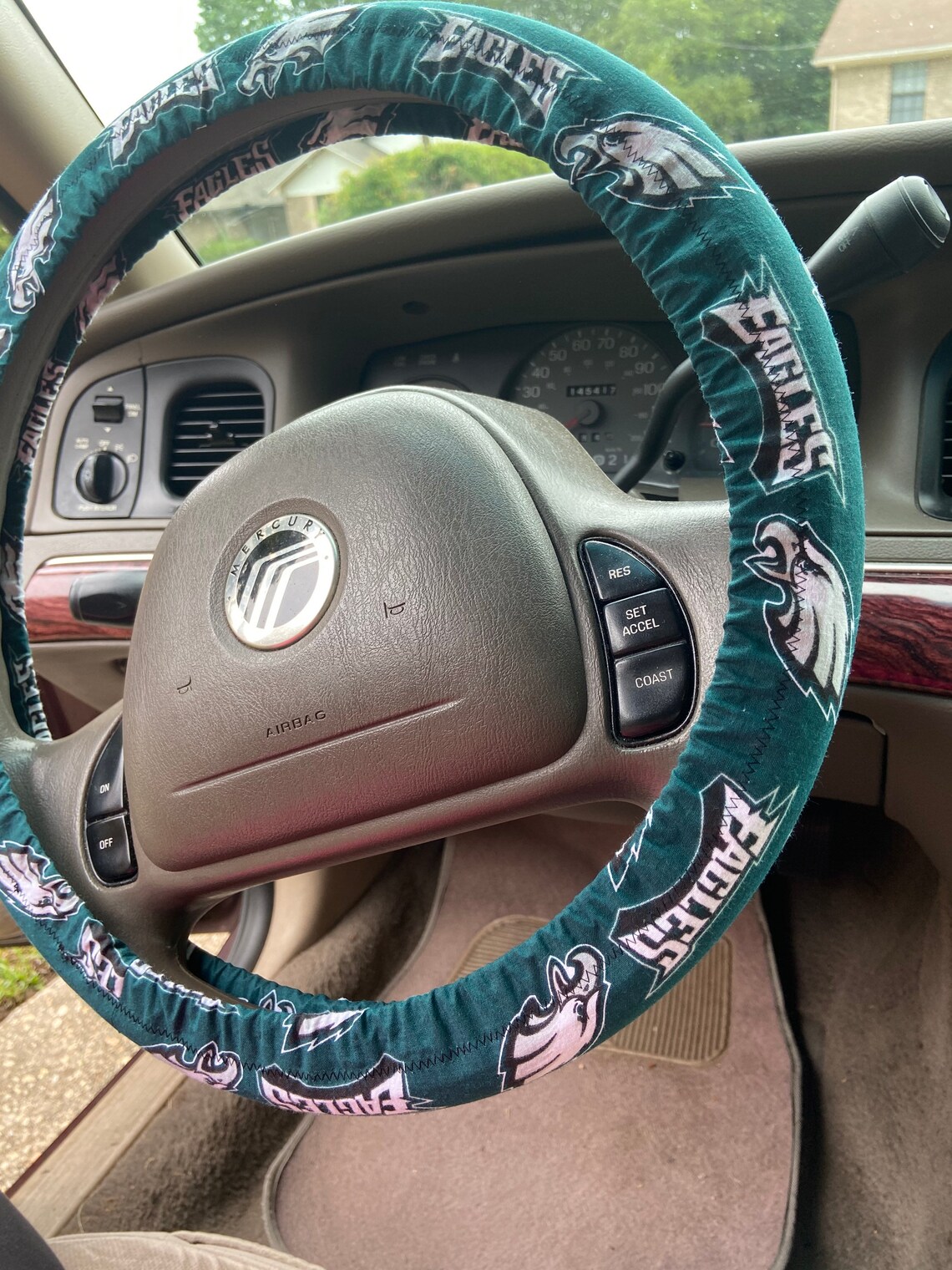 Eagles Steering Wheel Cover / Machine washable / Philadelphia Etsy