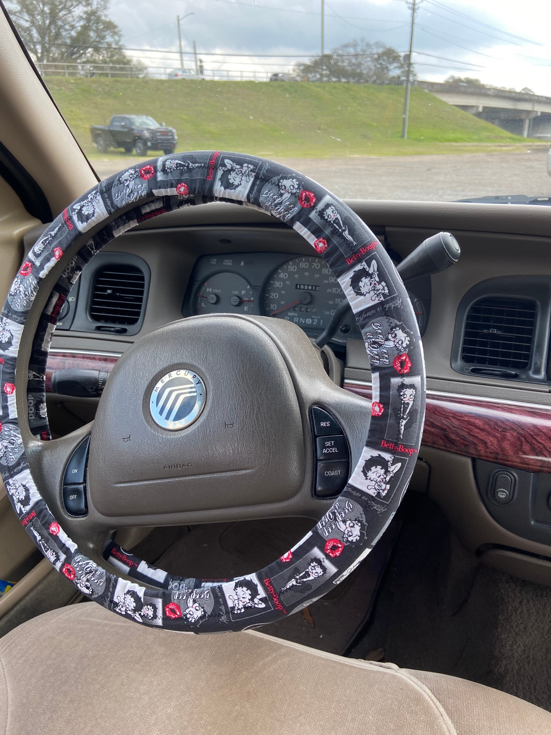 Betty Boop Steering Wheel Cover