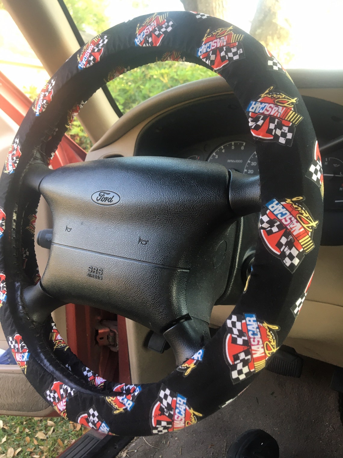 NASCAR Steering Wheel Cover / Nascar Racing Auto Accessories / Etsy