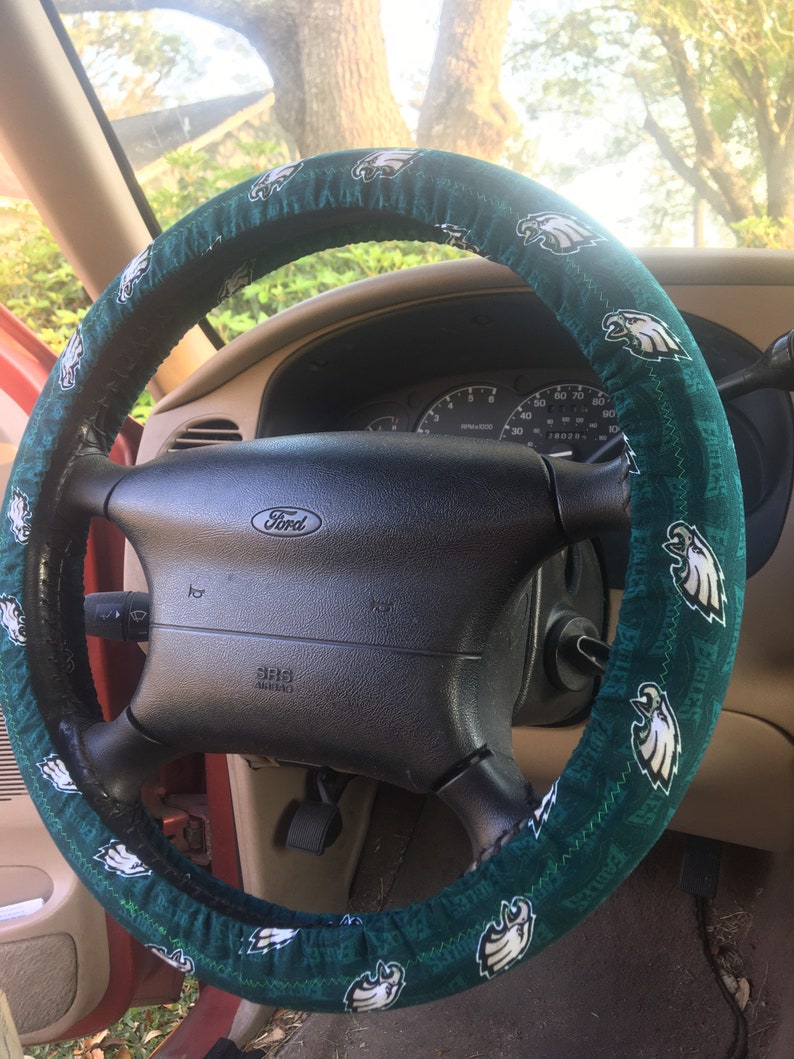 EAGLES Steering Wheel Cover / Philadelphia Eagles Football / Etsy