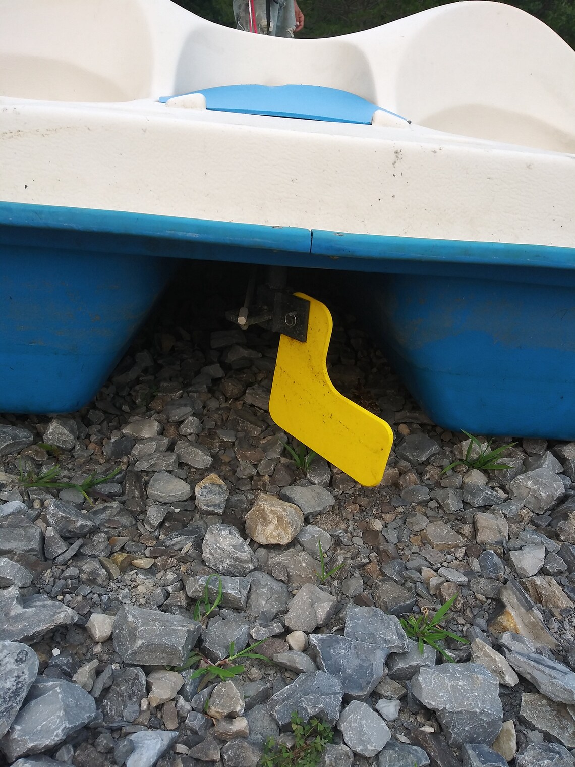 Sundolphin Seahawk paddle boat Rudder and Plugs Etsy