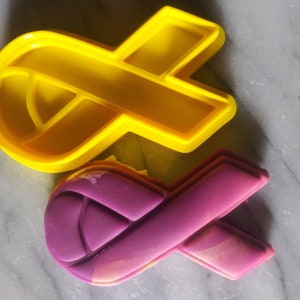 Cancer Awareness Ribbon Cookie/Clay/Playdoh Cutter