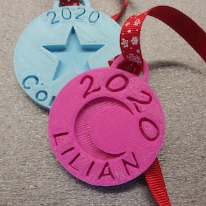 Weihnachtsbaum Ornament-personalisierte
