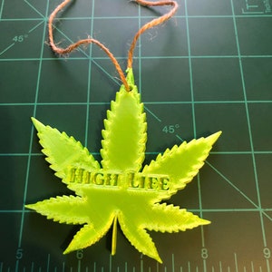 High Life Christmas Ornament / Keychain
