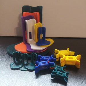All Standard Size Splints and two splayed leg spacer sets!