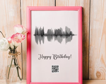 Happy Birthday Qr Code - Etsy