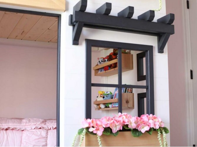 DIY House Bunk Bed Plan Etsy