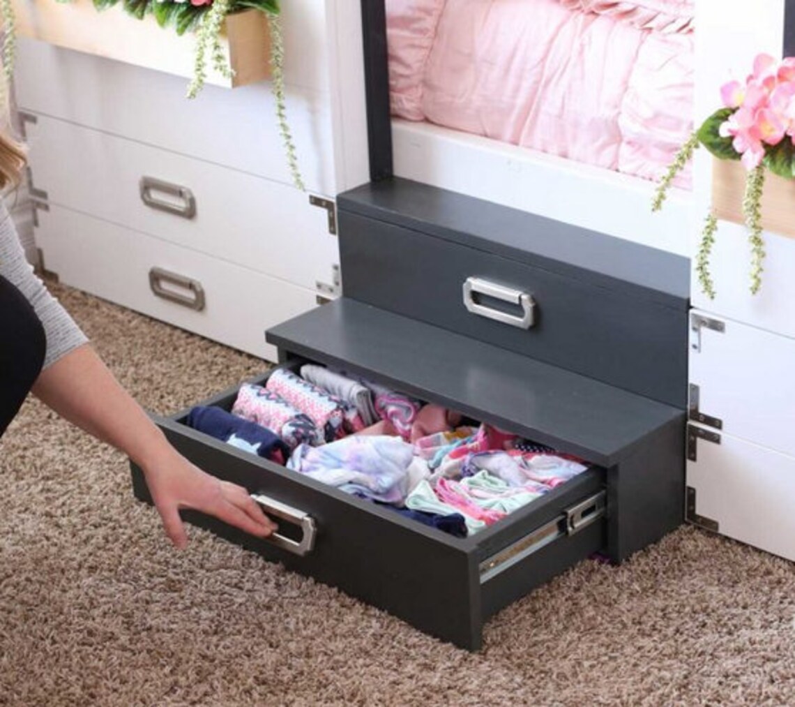 DIY House Bunk Bed Plan Etsy