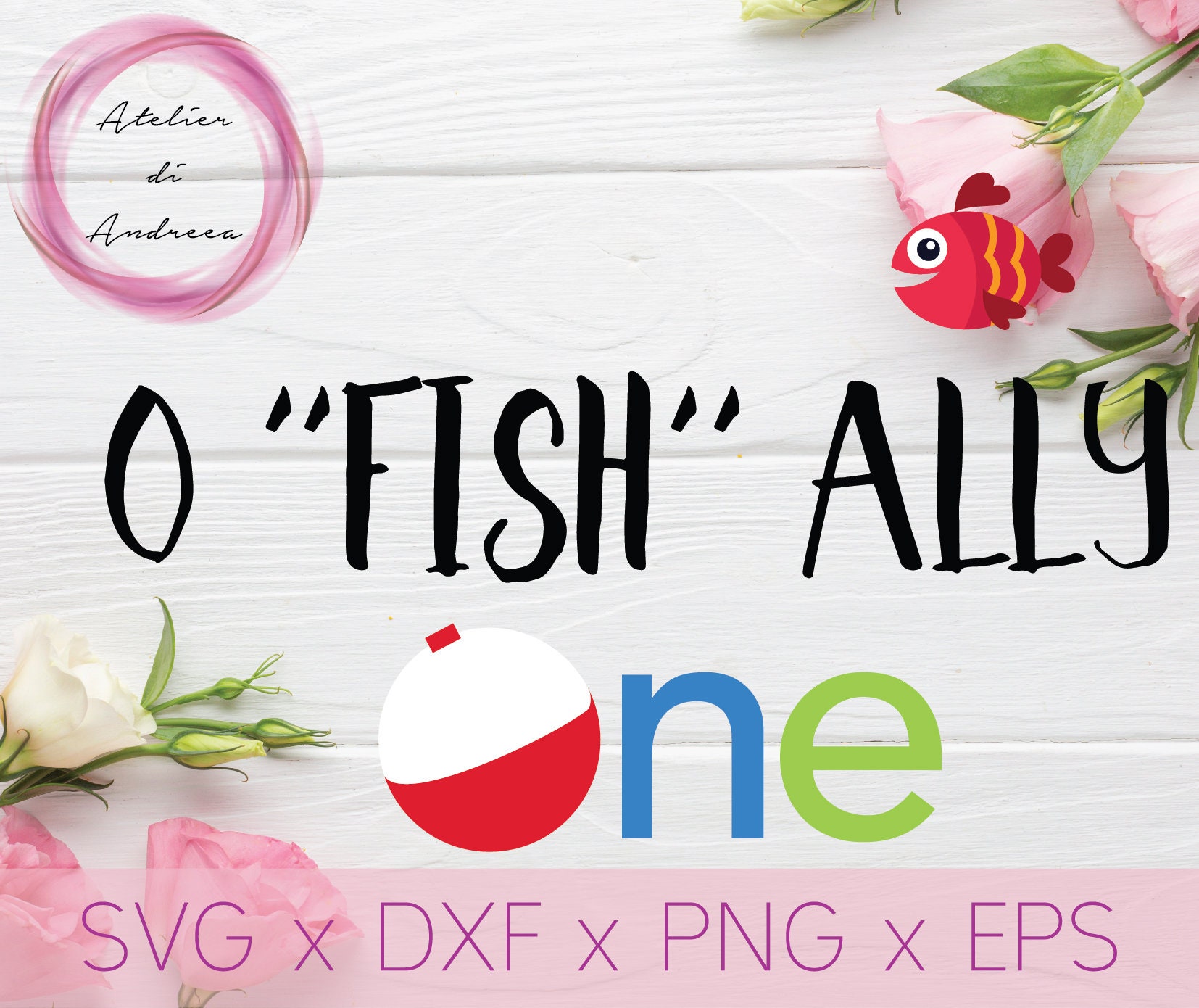 Download O-Fish-ally Uno Svg Primer Cumpleaños Svg Cumpleaños Niño | Etsy