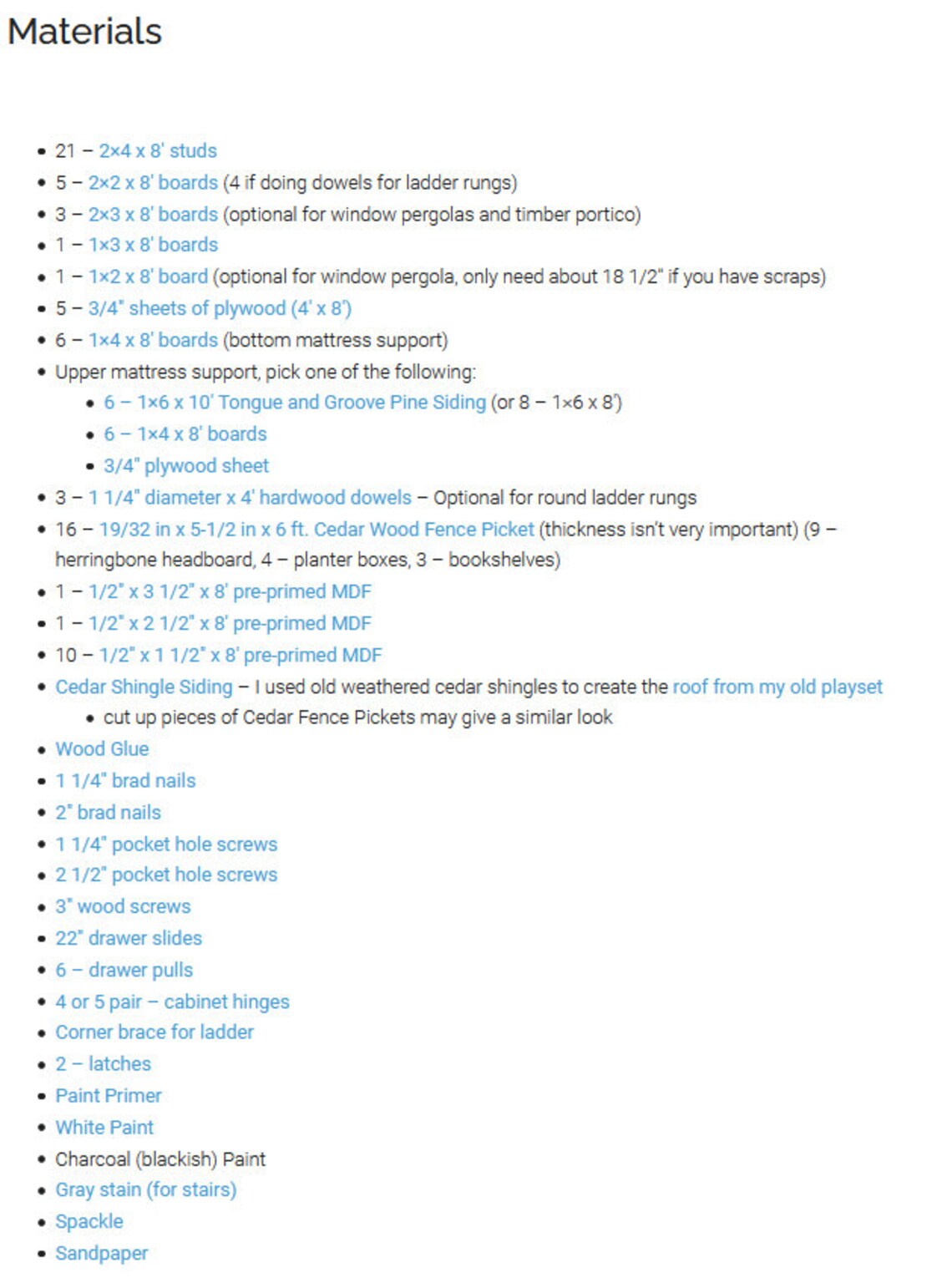 DIY House Bunk Bed Plan Etsy