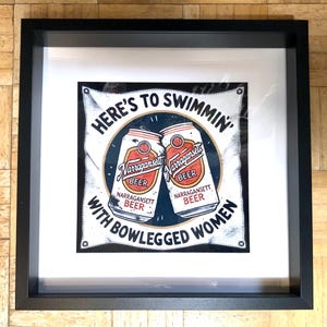 JAWS Art Print | Quint Quote Tribute | ORCA Boat art| Amity Island Poster | Spielberg Movie Fan Gift | Classic 1975 Film Decor