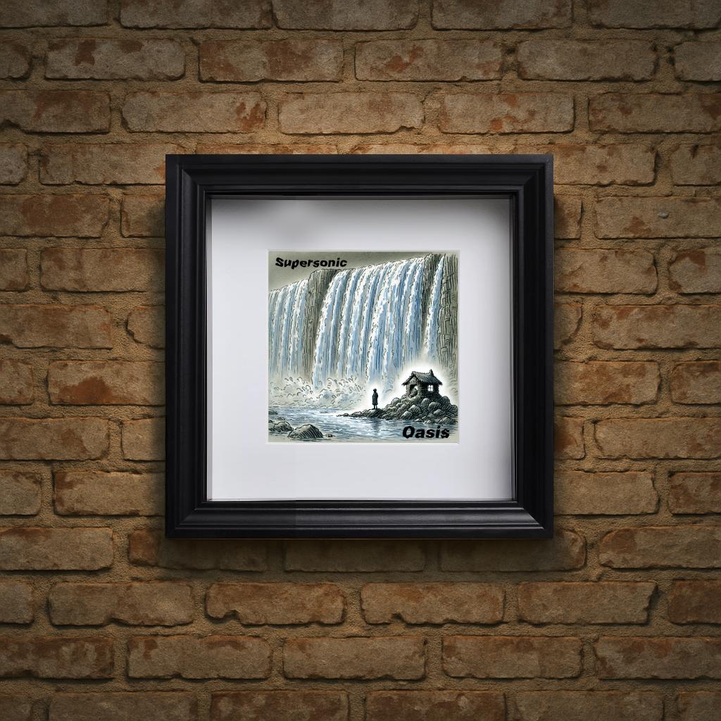 Oasis Supersonic Print - Etsy