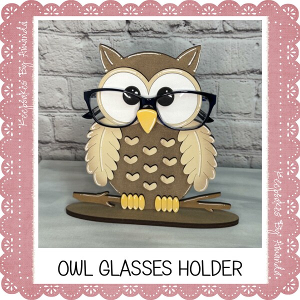 Owl Glasses Holder