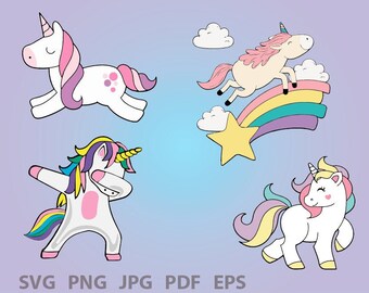 Download Layered Unicorn Svg Etsy