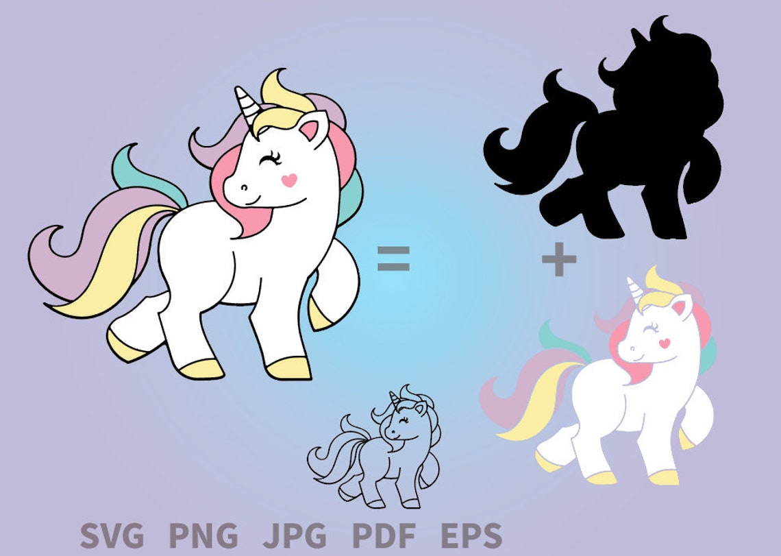 Free Free Layered Unicorn Svg 743 SVG PNG EPS DXF File