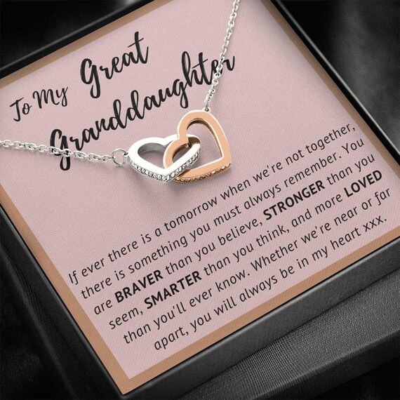 Great granddaughter best sale necklace