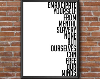 Redemption Song Etsy