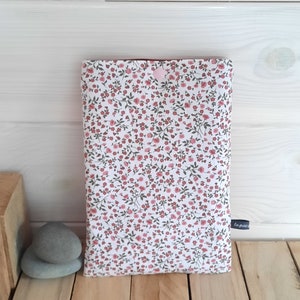 Pochette à livre de poche en coton imprimé, étui à livre, idée cadeau Noël, maîtresse... 3