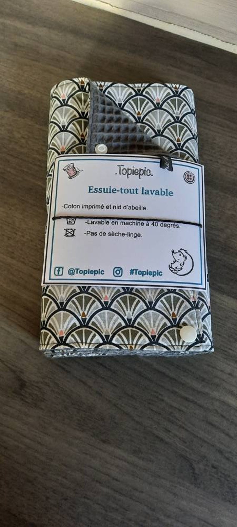 Essuie-tout lavable et réutilisable 8