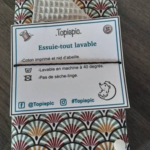 Essuie-tout lavable et réutilisable 3